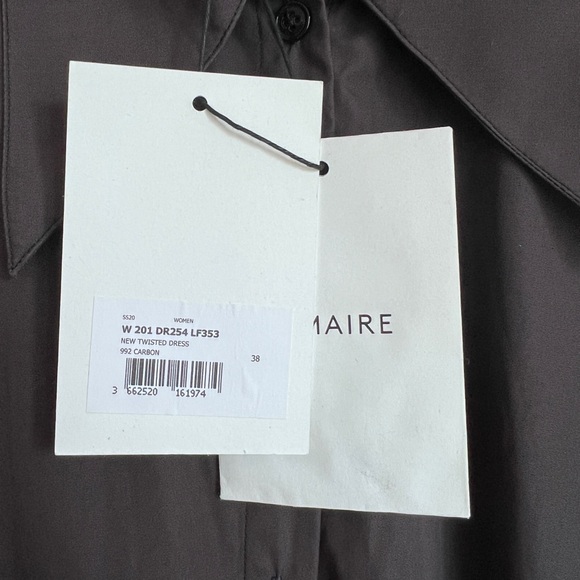 *SOLD* AUTH NWT Lemaire Poplin New Twisted Dress - Picture 4 of 8